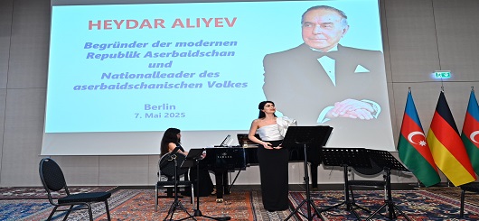 Gedenkfeier zu Ehren Heydar Aliyev in Berlin